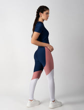 Cargar imagen en el visor de la galería, Sagitario Leggins | Combinado Azul-Rosa-Blanco