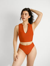 Cargar imagen en el visor de la galería, Rue Coral Alto reversible | Negro / Chedrón