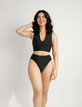 Cargar imagen en el visor de la galería, Rue Coral Alto reversible | Negro / Chedrón