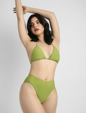 Cargar imagen en el visor de la galería, Nora Coral alto | Verde aguacate