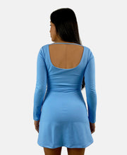 Cargar imagen en el visor de la galería, Vestido Jules | Azul cielo