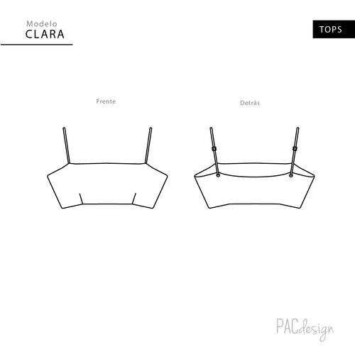Clara Top - Personalizado